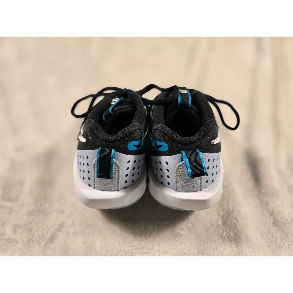 Nike Giannis Immortality 3 Black Blue Volt Basketball Shoes FD7033-003 Youth 7Y